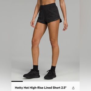 Hotty hot high rise lulu lemon athletic shorts!
